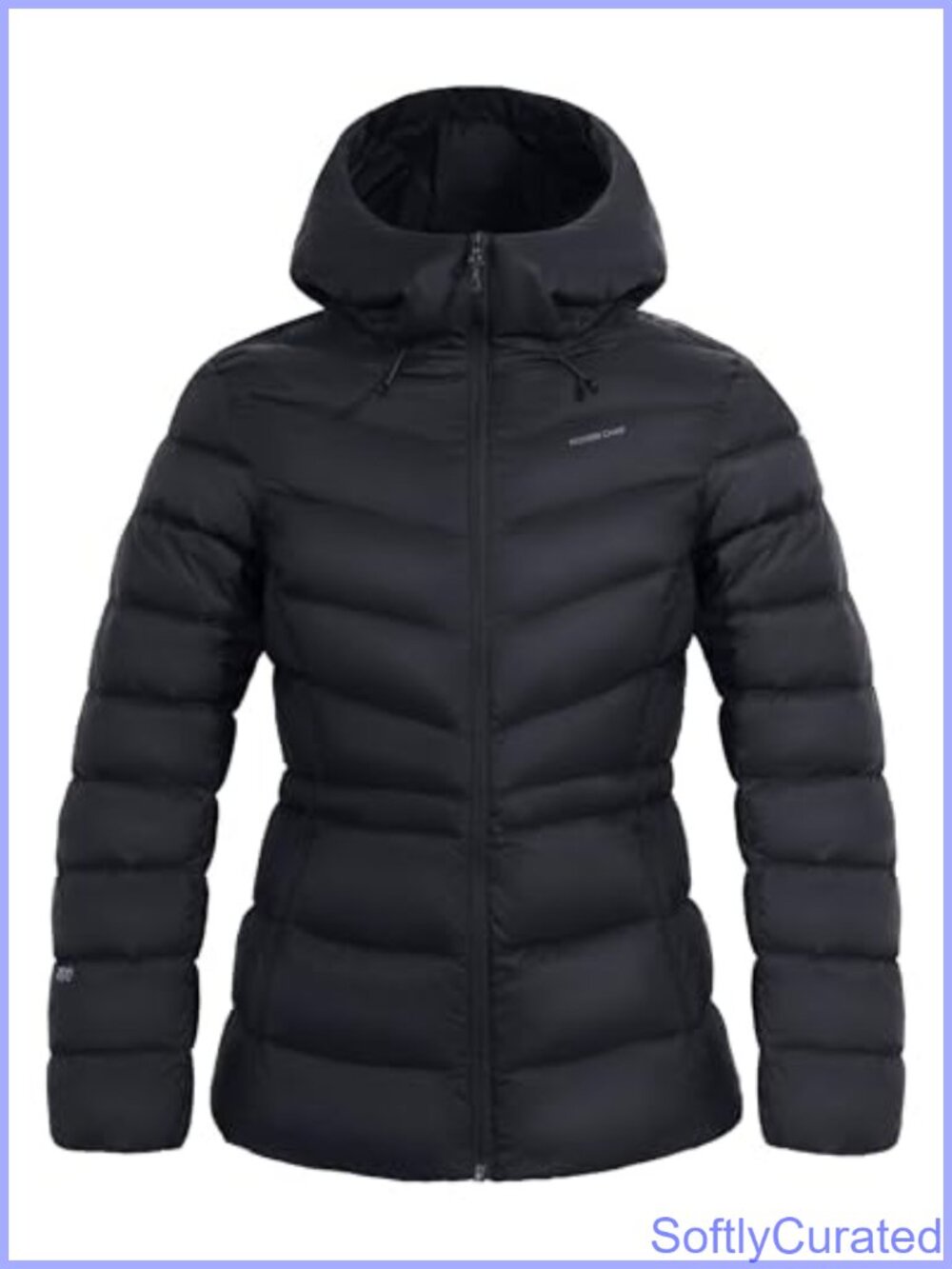 Women's 700 Fill Down Puffer Jacket Hooded Water Repellent Winter Coat